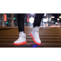 LED Light Multi Color unisex rechargeable light up shoes
